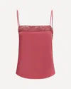 Chloé Lace-trimmed Camisole Top In Brown