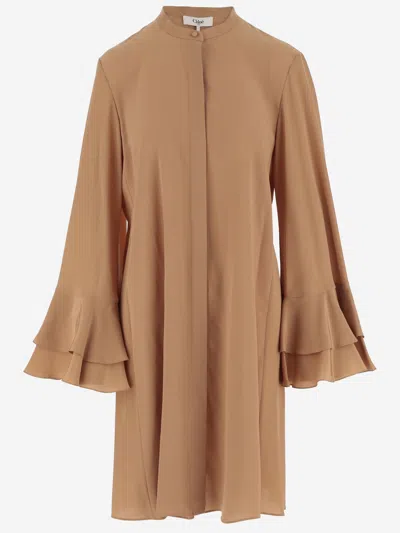 Chloé Dresses In Orange