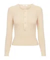 Chloé Long Sleeves T-shirt In Nude