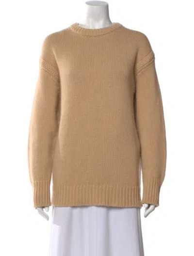 Pre-owned Chloé Crew Neck Sweater In Neutral