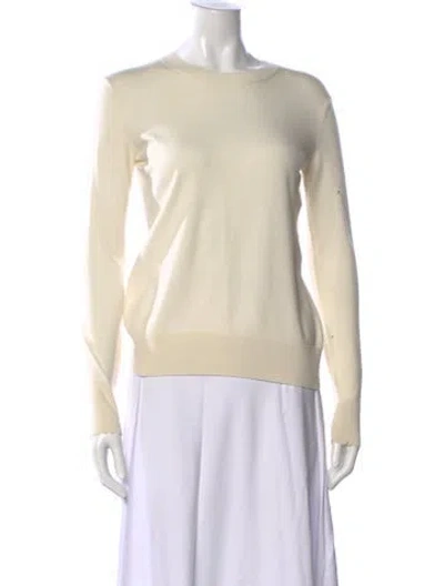 Pre-owned Chloé Crew Neck Sweater In Neutrals