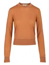 Chloé Crewneck Knitewear Knitwear Brown In Brown