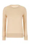 Chloé Crewneck Knitted Jumper In Hot Sand
