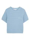 Chloé Sweater Kids Color Gnawed Blue In Blue
