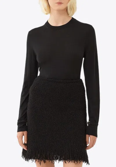 CHLOÉ CREWNECK WOOL SWEATER