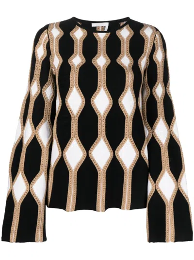 Chloé Cropped-oberteil In Brown