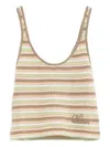 Chloé Cropped Logo Tank Top