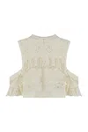 Chloé Women's Crochet Knit Top In White
