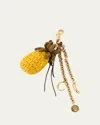 Chloé Crochet Pineapple Bag Charm