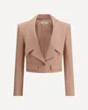 Chloé Chloe Cropped Wool Blazer