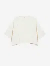 Chloé Biologic Cotton T-shirt With Frontal Logo Patch