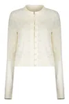 Chloé Cropped-length Knitted Cardigan In Multi