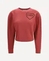 Chloé Cropped Pullover In Red