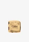 Chloé Cube Dice Bracelet Charm In Brass In Gold