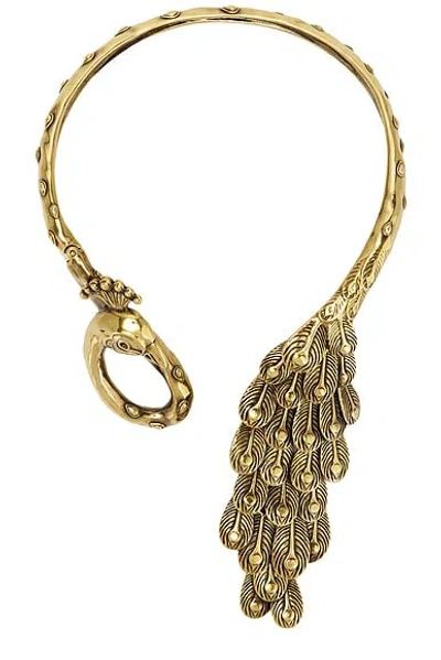Chloé Cuff Necklace In Gold