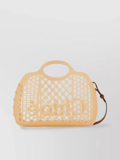 Chloé Cut-out Design Cage Tote Bag