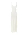 Chloé Maxi Dress With Cut-out Side Details In White