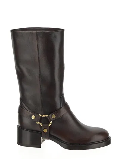 Chloé Dakota Boot In Brown