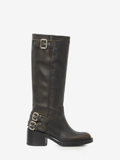 Chloé Dakota Boots In Black
