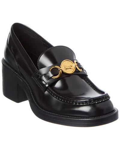 Chloé Dakota Leather Loafer In Black