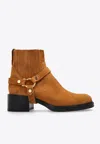 Chloé Bottines Dakota Femme Brun Taille 37 100% Cuir De Veau In Brown
