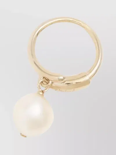 Chloé Darcey Baroque Ring With Freshwater Cultured Pearl In Gold