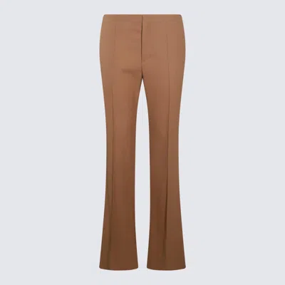 Chloé Dark Beige Wool Pants