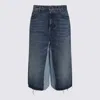 Chloé Dark Blue Cotton Jeans