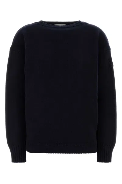 CHLOÉ DARK BLUE WOOL BLEND SWEATER