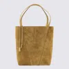 Chloé Dark Gold Leather Totes