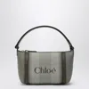 Chloé Structured Bucket Bag Top Handle In Blue