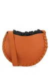 Chloé Chloe Dark Orange Leather Small Mate Crossbody Bag