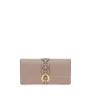 Chloé Darryl Ring-detail Wallet In Nude