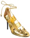 Chloé Decollete Leather Pump In Multi