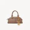 Chloé Small Bowling Top Handle Bag In Brown