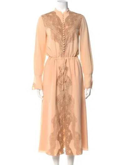 Pre-owned Chloé Delicate Pink Long Dress