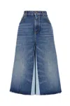 Chloé Dark Blue Cotton Jeans In Dark Night Blue