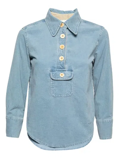 Pre-owned Chloé Denim Blouse
