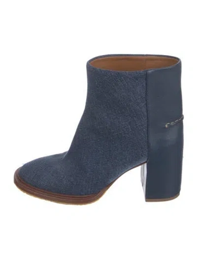 Pre-owned Chloé Denim Boots In Blue