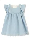 Chloé Denim Dress And Hat Set In Blue
