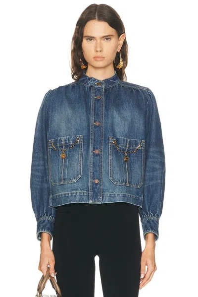 Chloé Denim Jacket In Blue
