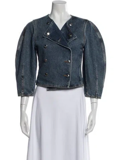 Pre-owned Chloé Denim Jacket In Blue