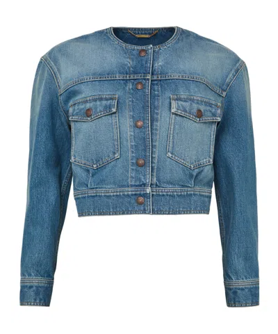 Chloé Denim Jacket In Blue