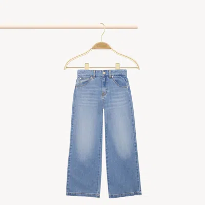 Chloé Jean Femme Bleu Taille 10 90% Coton, 8% Polyester, 2% Élasthanne In Blue