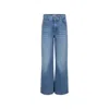 Chloé Belt-loop Jeans In Denim