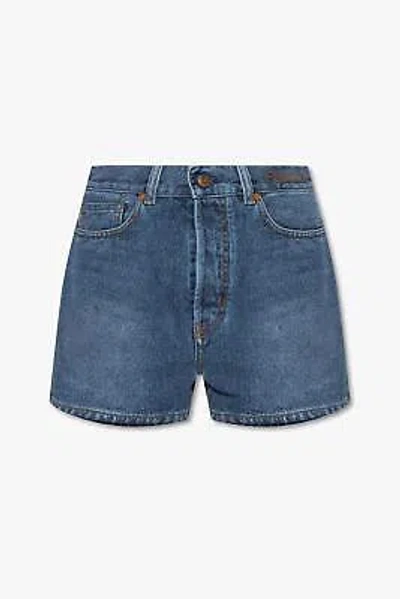 Pre-owned Chloé Denim Shorts In Dusky Blue