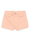 Chloé Denim Shorts In Pink