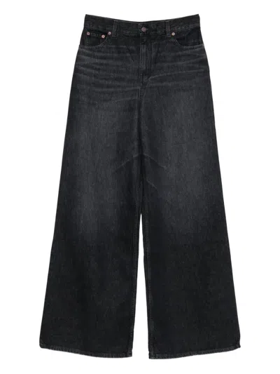 Chloé Denim Trousers In Black