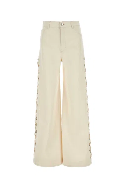 CHLOÉ DENIM WIDE-LEG JEANS