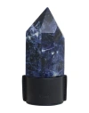 Chloé Design Object Navy Size - Sodalite, Brass, Calfskin In Blue